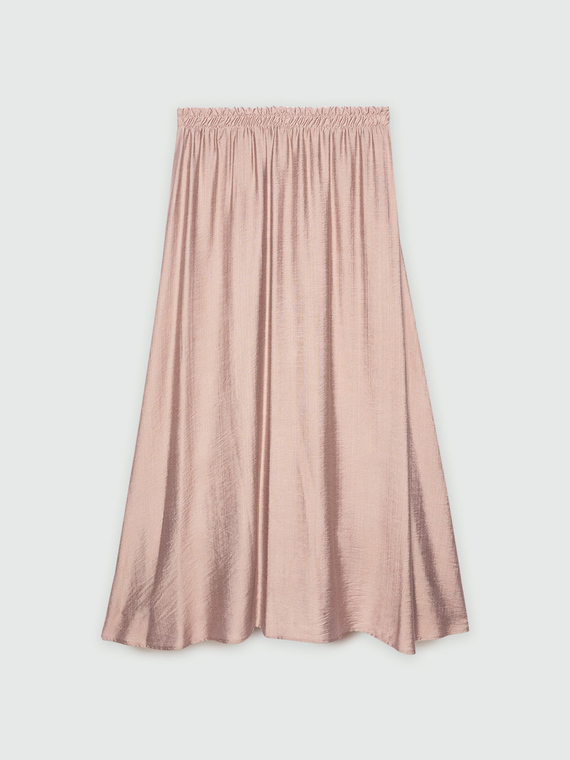 Long viscose skirt