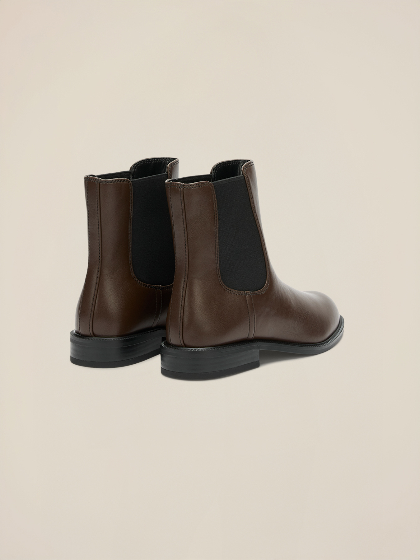 Chelsea boots with side elastic panels image number 3