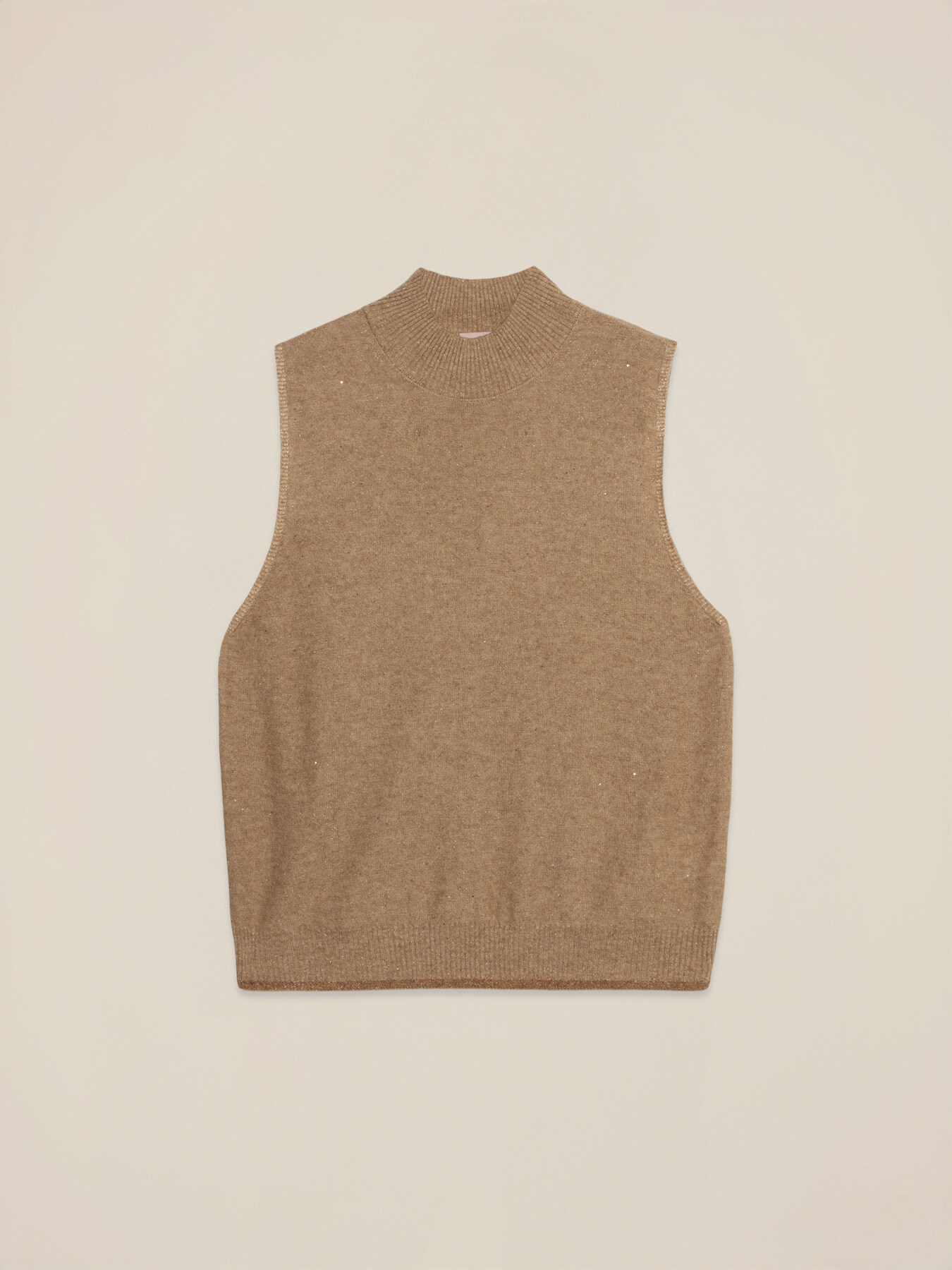 Cashmere blend turtleneck top image number 3