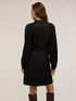 Vestito jacquard con collo alto image number 1