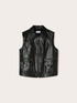 Coated fabric gilet image number 4