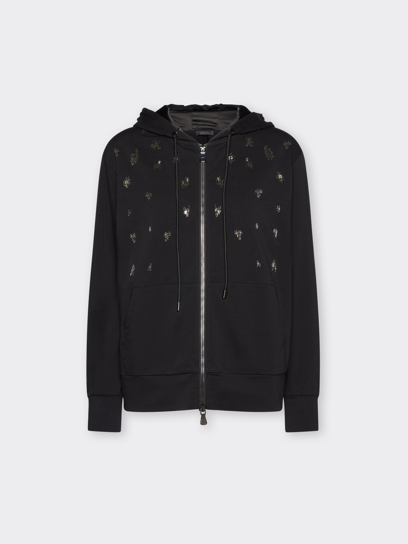 Baumwoll-Sweatshirt mit Stickerei image number 4