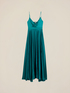 Vestito lungo in raso image number 4