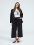 Cropped Trousers in Milano Stitch image number 2