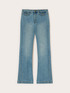 Ausgestellte Jeans in Hellblau image number 4