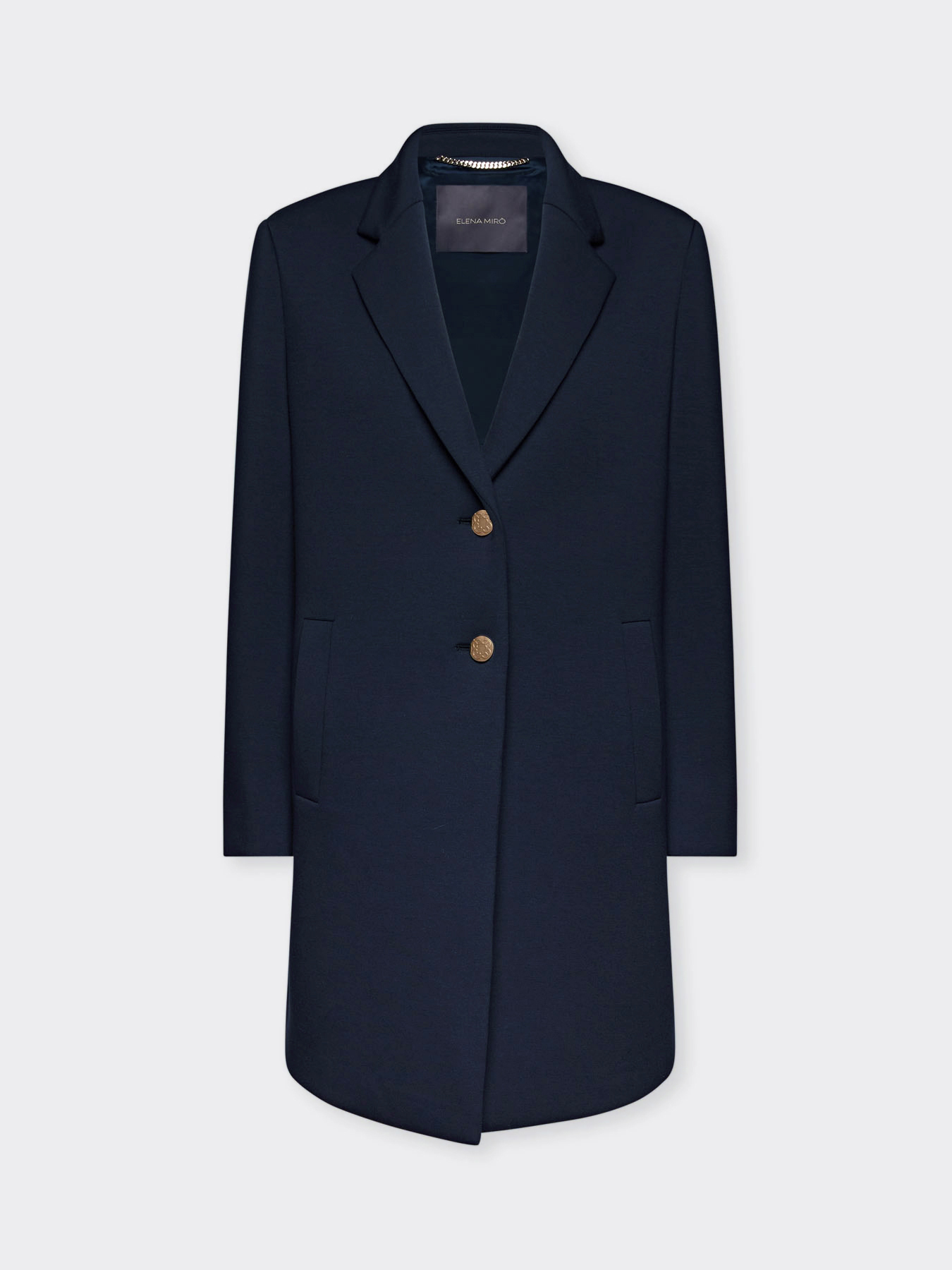 Cappotto in tessuto scuba image number 4