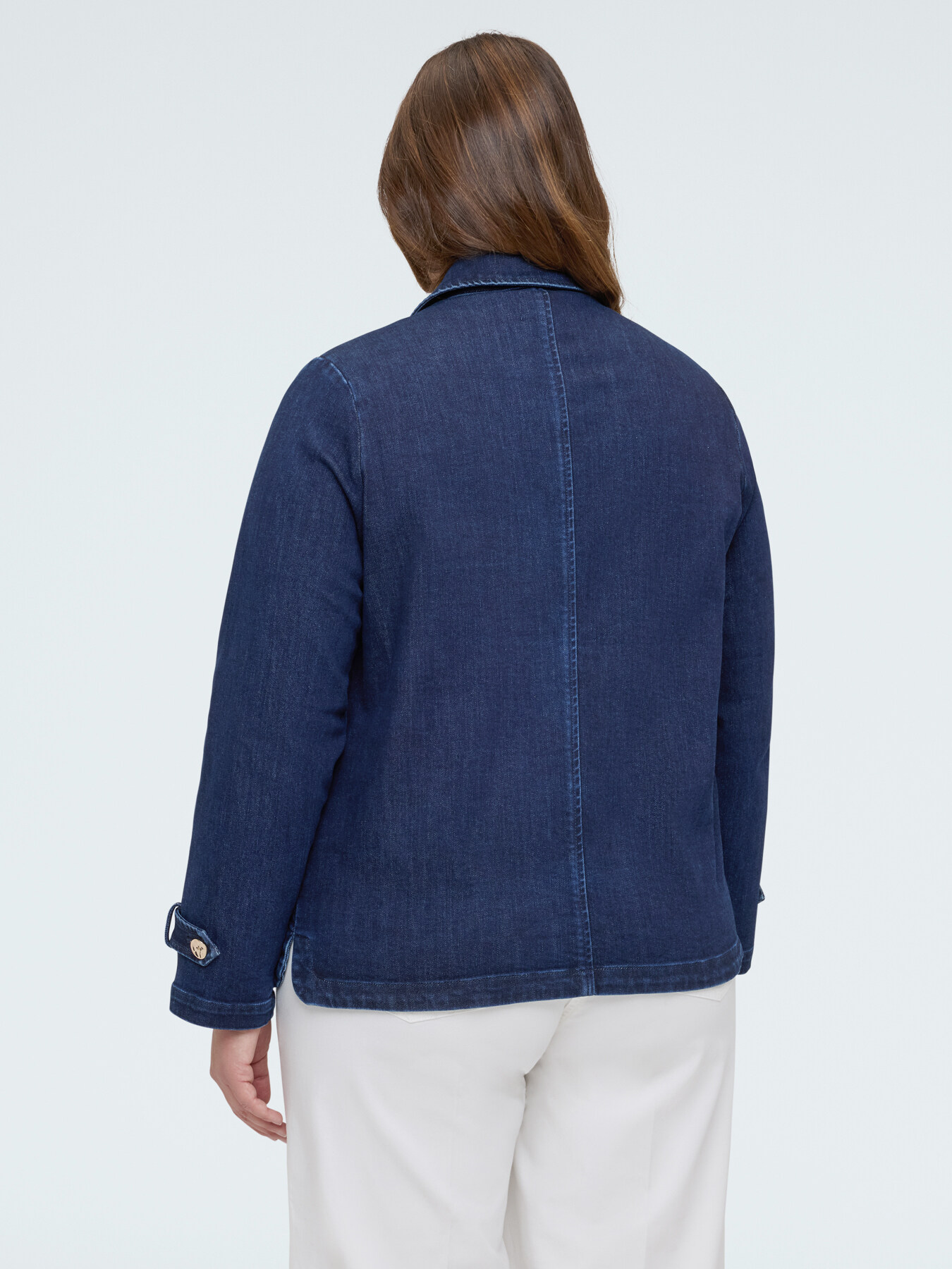 Doppelreihige Jeansjacke image number 1