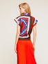 Hemdbluse mit Knoten, Ethnomuster image number 1