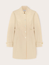 Light single-breasted coat image number 4