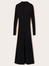 Midi knit dress with back cut-out image number 4