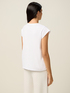 T-Shirt mit Buchstaben-Stickerei image number 1