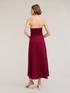 Vestito bustier in popeline image number 1