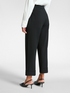 Wide leg trousers with cuffs image number 1
