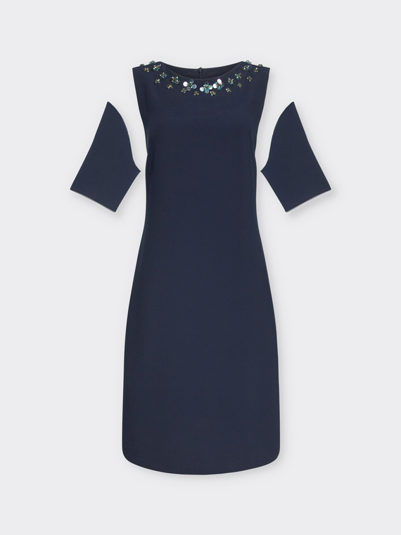 Elegant dress with embroidery