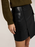 Asymmetrical mini skirt with pockets image number 3
