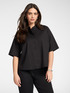 Camicia con collo alla coreana image number 0