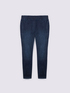 Jeggings aus Denim in dunkler Waschung image number 4