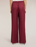 Pantaloni palazzo din twill de viscoză image number 1
