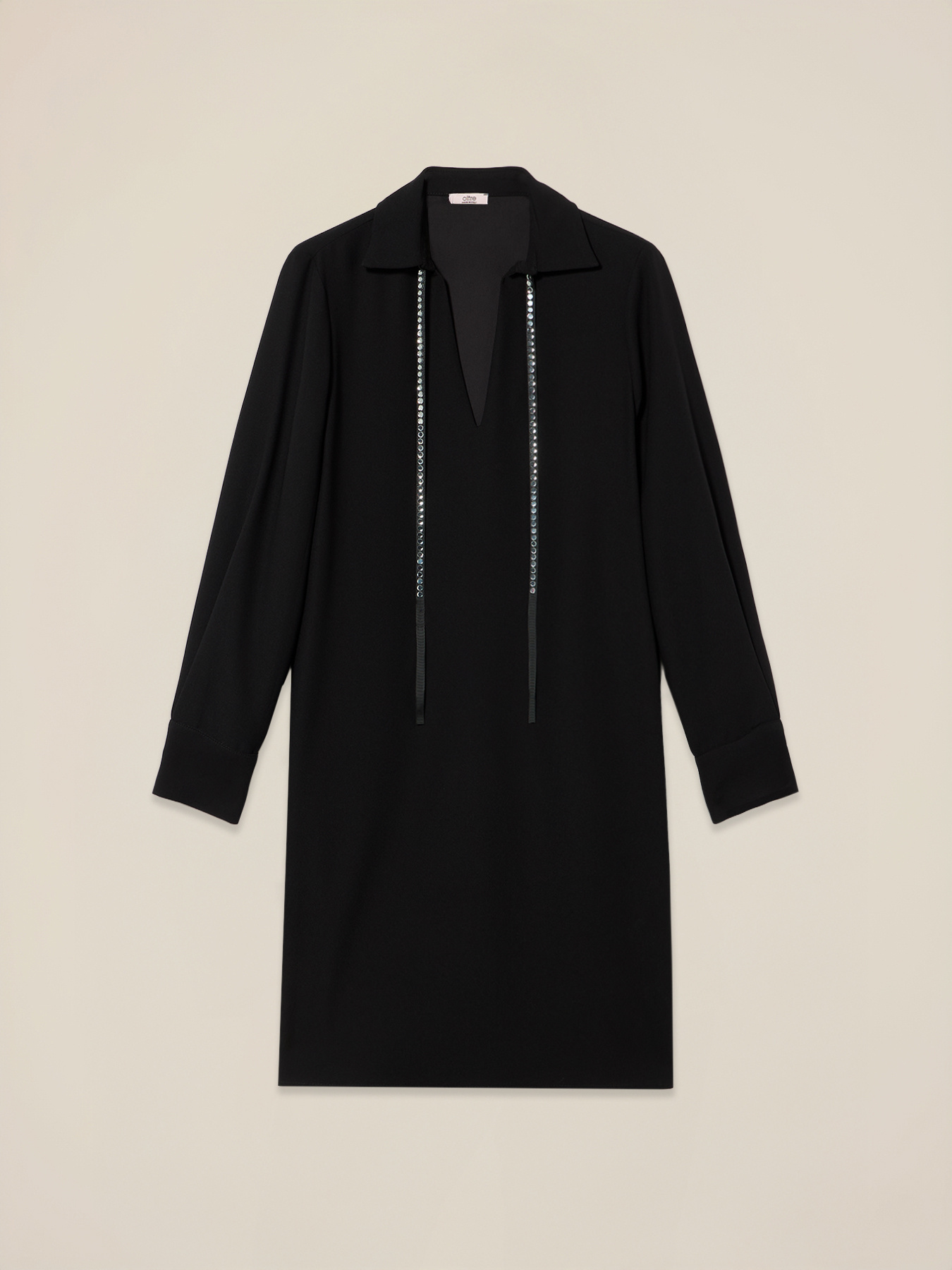 Rochie cu panglică bijuterie image number 3