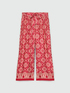 Ethnic print trousers image number 4