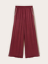Pantaloni palazzo din twill de viscoză image number 4