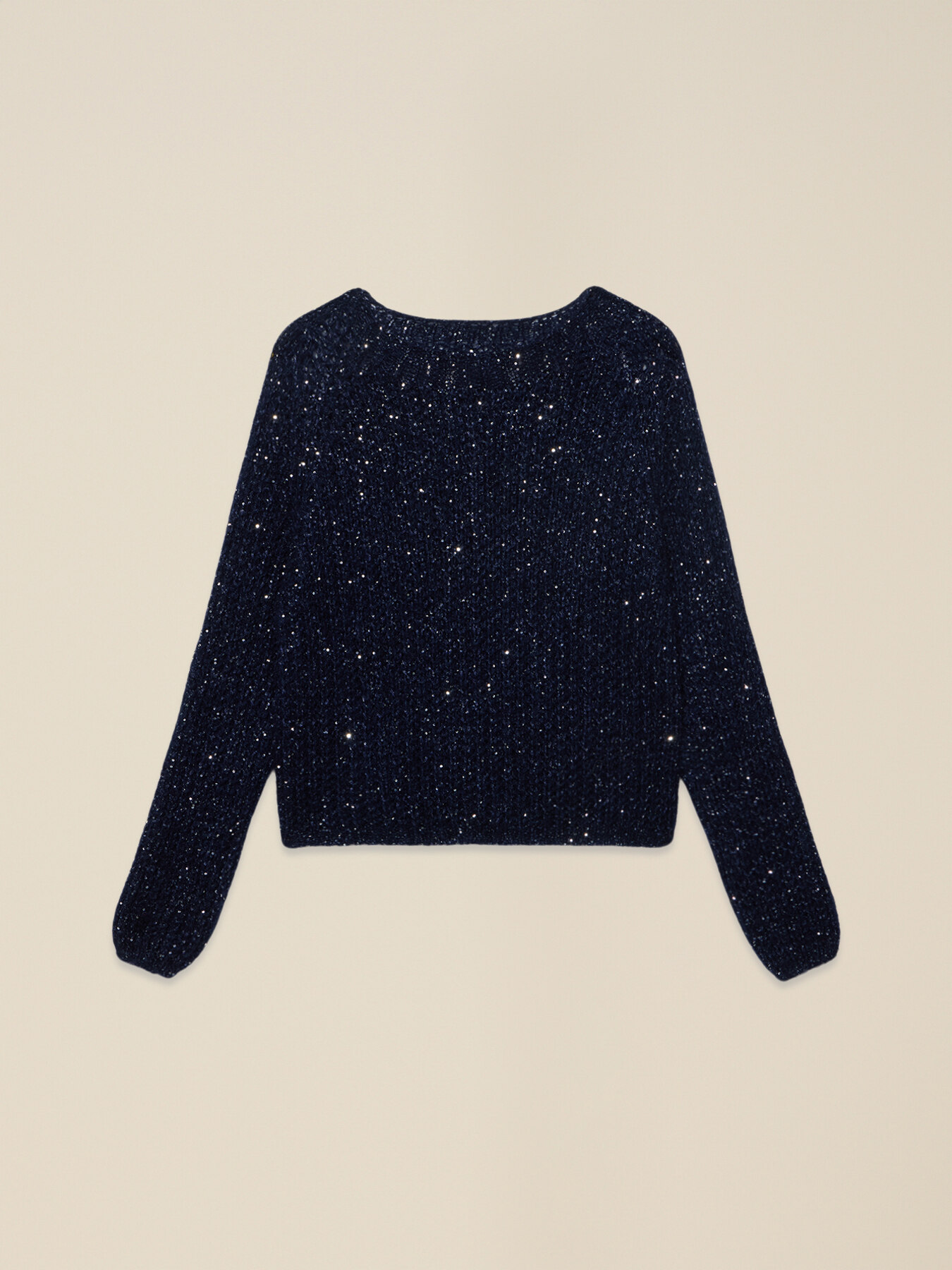 Maglia misto mohair con paillettes image number 3