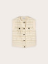 Bouclé fabric vest image number 4
