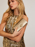 Laminierte goldene Wallet Bag image number 0