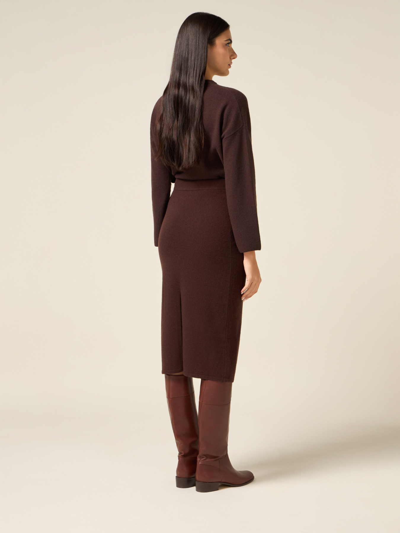 Gonna tubino in lana image number 1