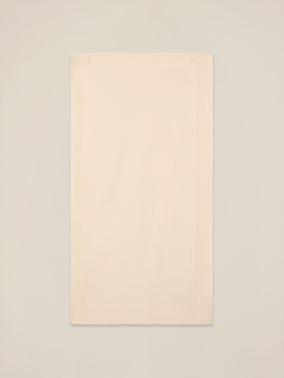 Maxi sciarpa in maglia misto viscosa