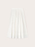 Pleated poplin circle skirt image number 3