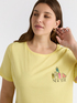 T-Shirt mit New York-Stickerei image number 3