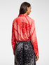 Scarf print shirt image number 1