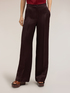 Wide-leg trousers in linen blend image number 2