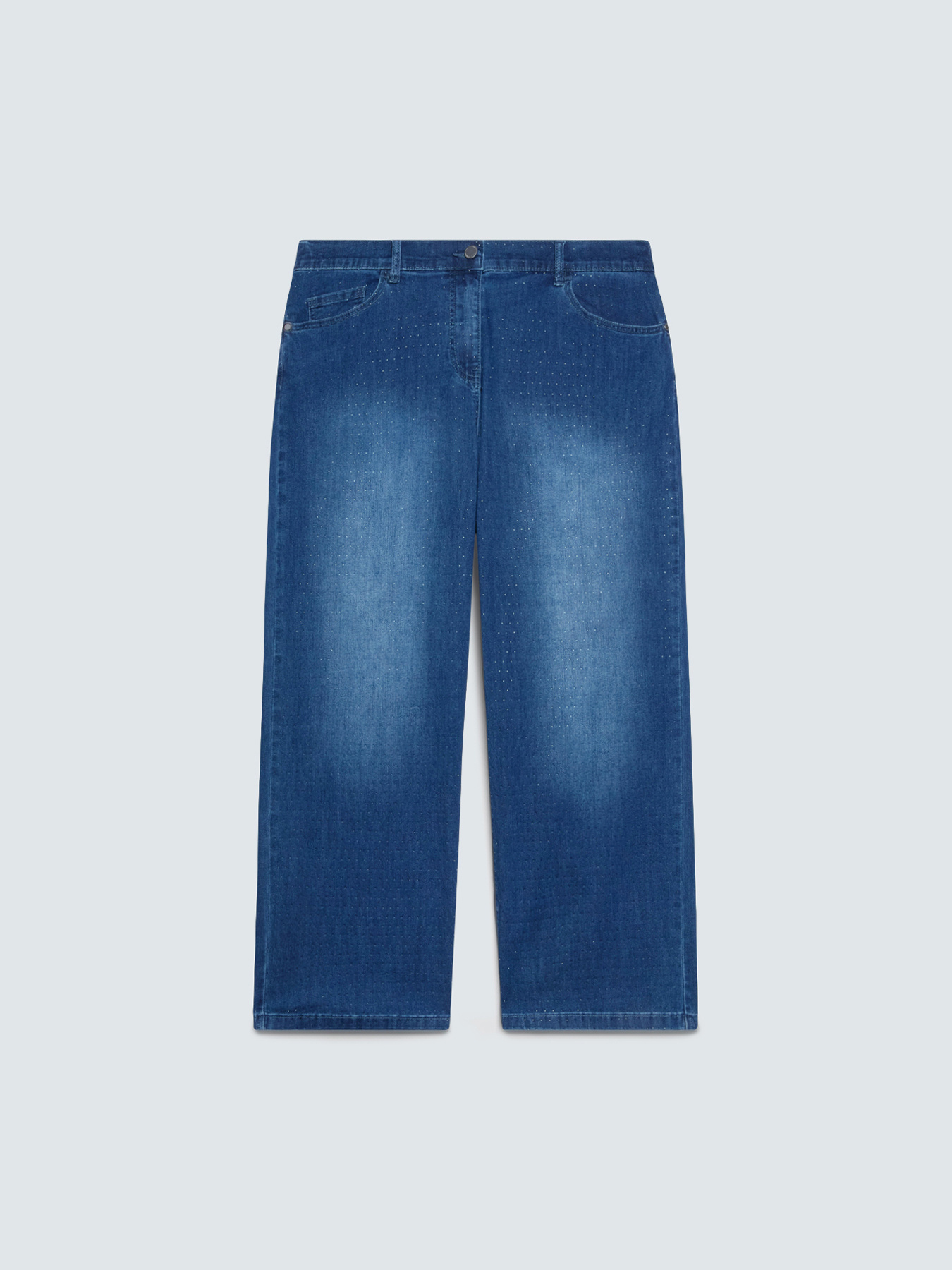 Jeans cropped full hotfix image number 4