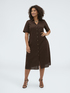 Robe chemise en m&eacute;lange lin et viscose image number 3