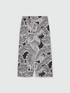 Bedruckte Hose mit weitem Bein image number 4