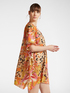 Bedruckter und bestickter Kaftan image number 3