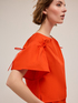 Blusa con coulisse sulle maniche image number 2