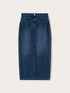 Longuette-Rock aus Denim image number 4
