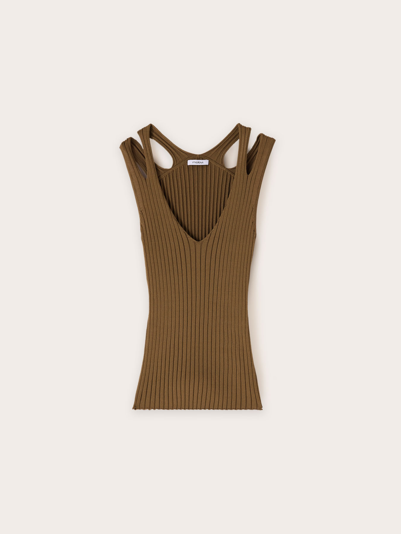 Knit top with cut-out image number 4