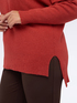 Crew neck sweater in viscose blend image number 2