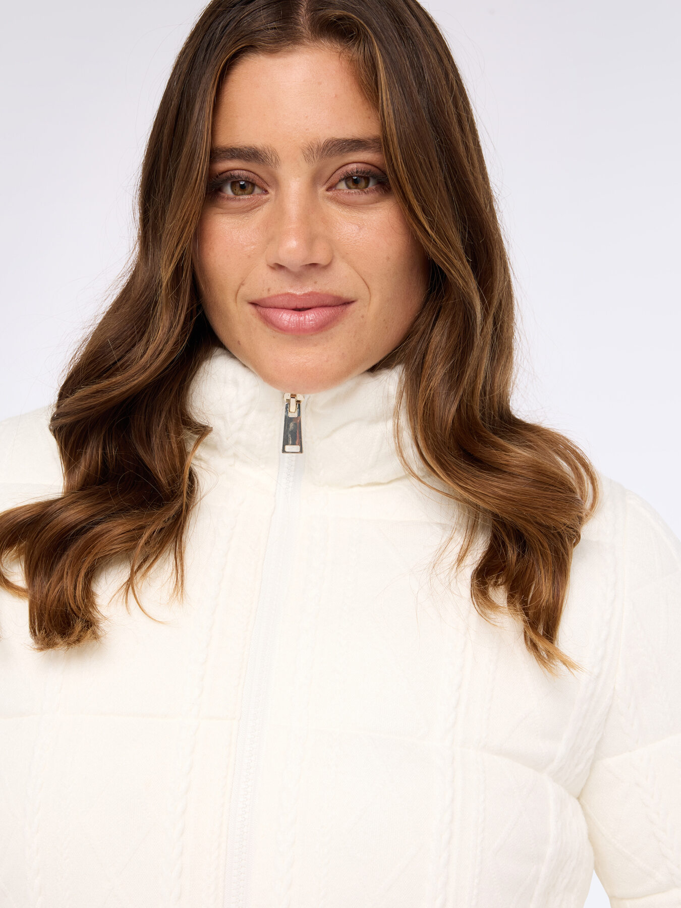 Knitted down jacket image number 3