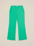 Wide leg pants in fluid fabric image number 4
