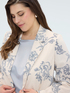 Floral print blazer image number 4