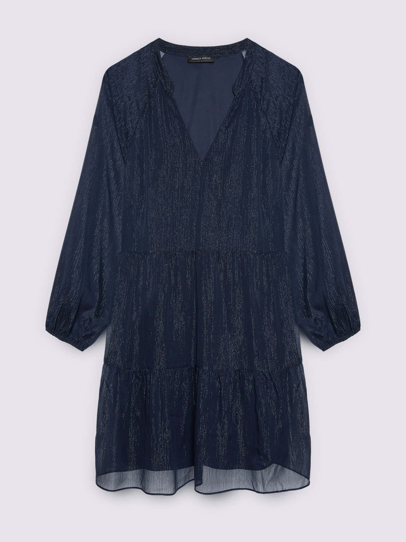 SMILE dress in lurex image number 4