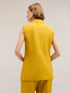 Linen blend oversized vest image number 1