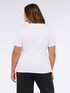 T-shirt Happy! in jersey di cotone image number 1