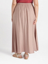 Long viscose skirt image number 1