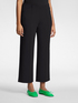 Pantalon palazzo en scuba image number 2